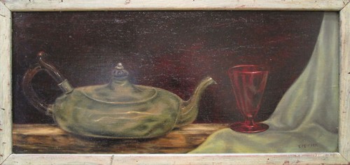 Peinture huile nature - peinture,