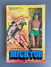 12 inch Mighty Mightor Mego Pin Pin Toys 1979 in original box vintage France MIB