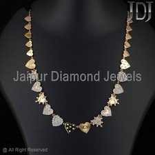 Solide 14k or Jaune Collier