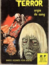 TERROR NUMERO 17 ORGIE DE SANG  ELVIFRANCE 1972