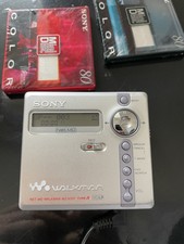 Sony MiniDisc Walkman Fonctionne Musique Discman No MZ-RH1  No Wm-dd9 No D-z555