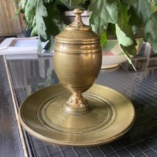 Encrier en bronze époque