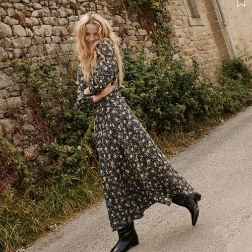Doen charleston noir robe - doen,