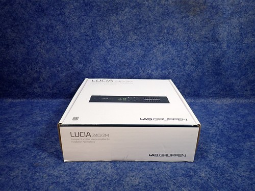 Lab gruppen lucia 240 - lucia, 240/2m