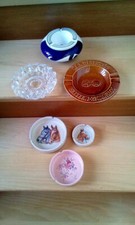 Lot De 6 Cendriers Publicitaires Ancien De Collection