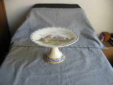 Coupe sur pied en faïence