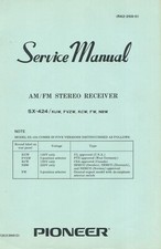 Service Manuel D'Instructions