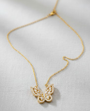 COLLIER Pendentif Papillon
