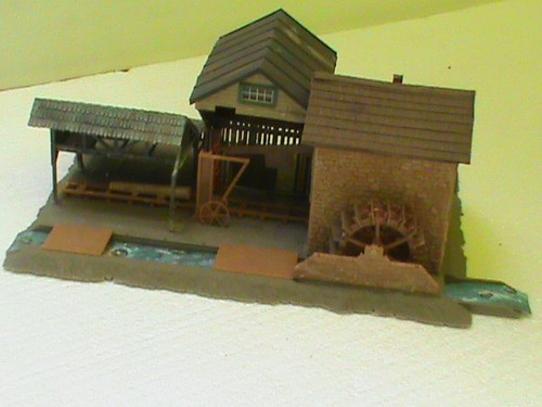 Maquette scierie jouef - ho, jouef/