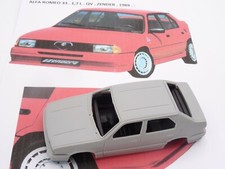 ALEZAN MODELS . KIT 1/43 . ALFA ROMEO 33 . 1,7 L . QV . ZENDER . 1989 .