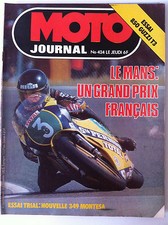 N°424 MOTO JOURNAL; Essai 850