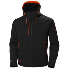 Veste Softshell – Chelsea Evolution – noir/orange - taille L HELLY HANSEN