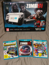 Lot Console Nintendo WiiU 32 GB Wii U Pack + 3 jeux dont Zombi U