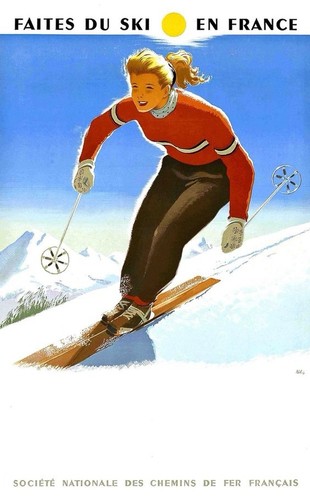 Affiche poster alpes jura - alpes,