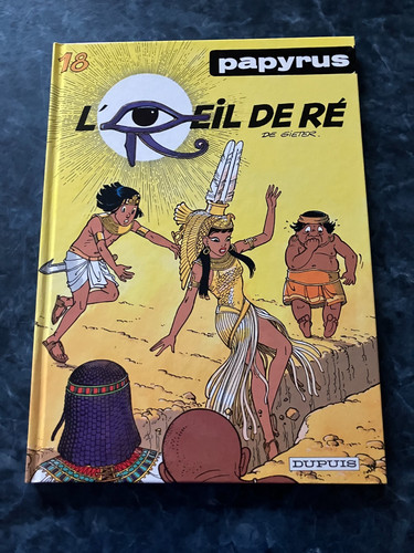 Papyrus oeil ré n - bd, de