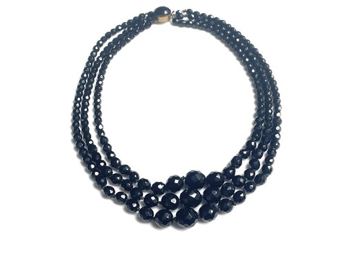 Ancien collier rangs perles - ancien, 3