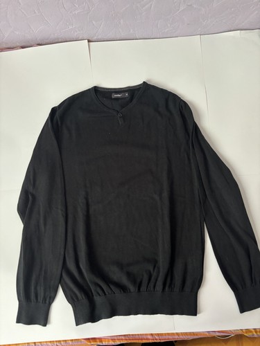 Pull noir coton celio taille - coton,