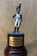Figurine Métal Modèles / Leibowitz - 1er Empire  - Officier Grenadiers Garde