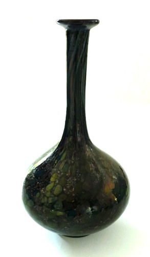 Superbe vase verre soufflé - vase, en