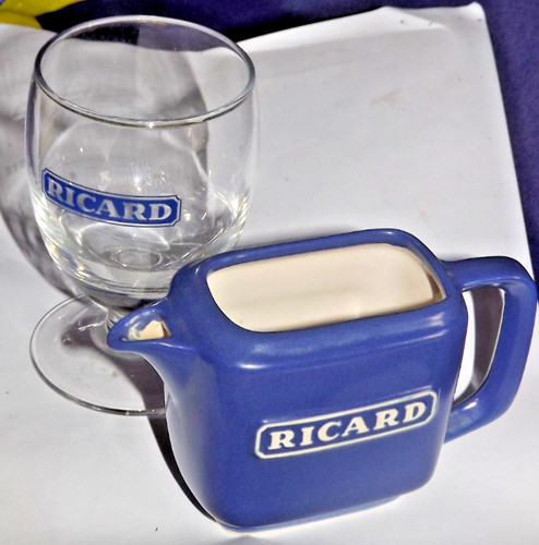 Ricard petit pichet bleu - bleu, +