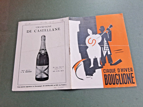 1949 nov paris - nov., programme