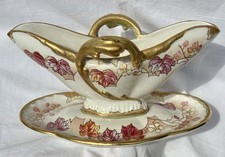 SAUCIERE SUR SOCLE FAIENCE DE