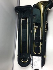 Trombone basse ténor Bach 42BO GL fonctionnement Bb/F confirmé S/N 197*** boî...