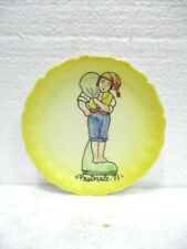 Coupelle en faïence d' Aubagne " Pastorale - 73 " signé Sicard