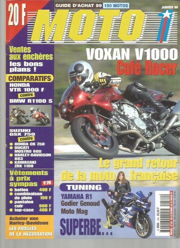 Moto 189 voxan v1000 - moto, cafe