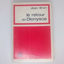 Le retour de Dionysos, Jean Brun, Desclé, 1959