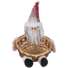  Panier De Décoration Noël Table Noel Dragees Plat Friandises Bol Vacances