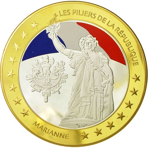 France médaille les - france,, piliers