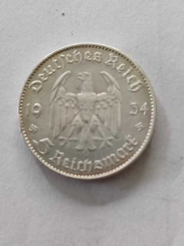 Reichsmark 1934 église - reichsmark, f