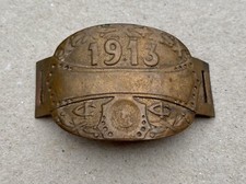 Vélo - Cycle : Plaque fiscale 1913