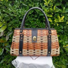 Sac à main Vintage en osier