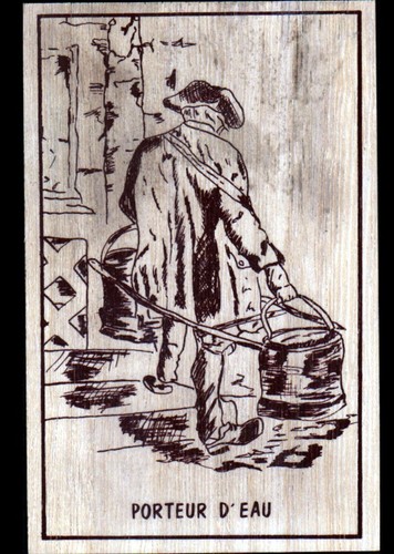 Metier porteur eau - /, carte