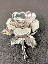 Ancienne Grosse Broche Fleur