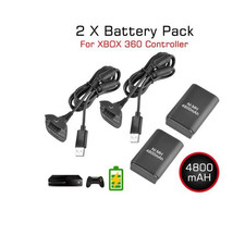 Lot de 2 Batteries 4800mAh + 2