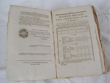 BULLETIN DES LOIS DU ROYAUME