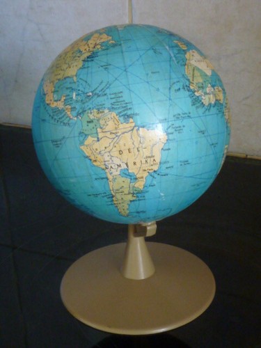 Ancienne mappemonde globe - ancienne,
