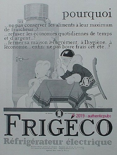 Publicite frigeco - publicite,