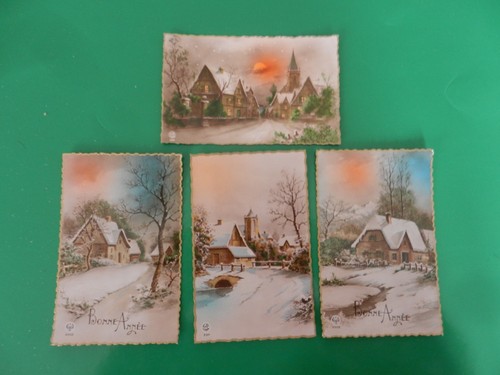 Lot cartes postales - lot, 4