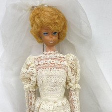 Robe de mariée vintage Midge Bubble Cut Barbie - cheveux blonds, pour collect...