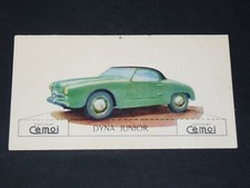 CHROMO ANNEES 1950 CHOCOLAT CEMOI DECOUPAGE AUTOMOBILE DYNA JUNIOR