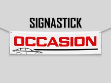 Banderole Véhicule Occasion / Bannière Affiche panneau pvc Garage Déco Enseigne