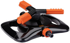 BLACK+DECKER Arroseur de Jardin 3 Bras Arrosage Automatique à 360° - 25 x 24 x 8