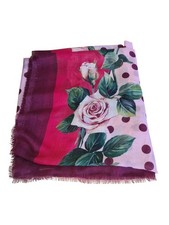 Dolce&Gabbana Foulard Rose À