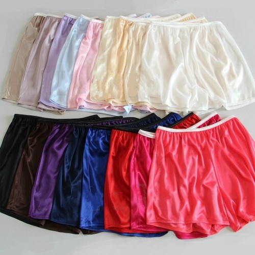 Femme faux satin soie - femme, short