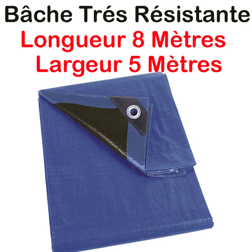 Bâche couelur bleu noir - -,