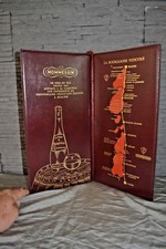 Etui carte des Vins MOMMESSIN Vins fins de Bourgogne (Voir intérieur) 